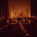 Der Innenraum der Kirche in der "2. Nacht der Offenen Kirchen" am 23. November 2007. (Foto: Stefan Braun)