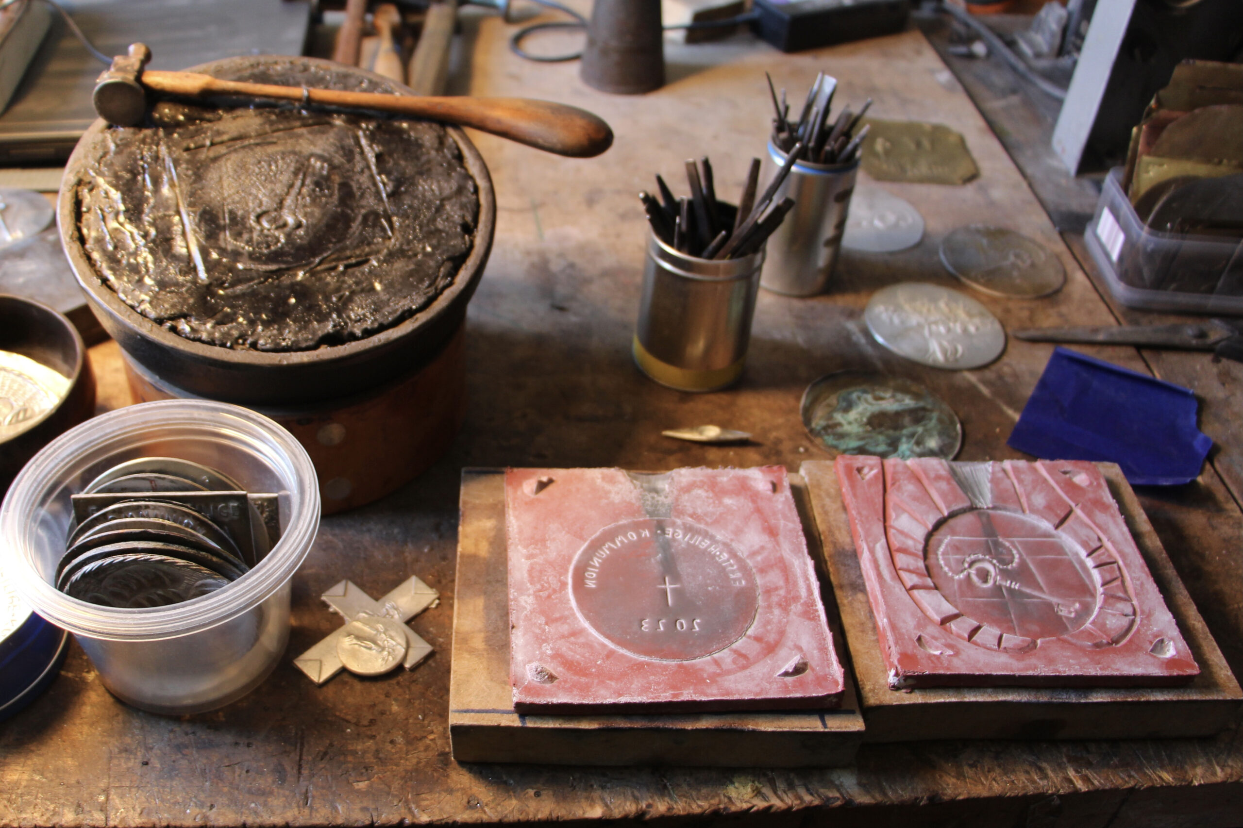 Blick ins Atelier von Judith Bohn