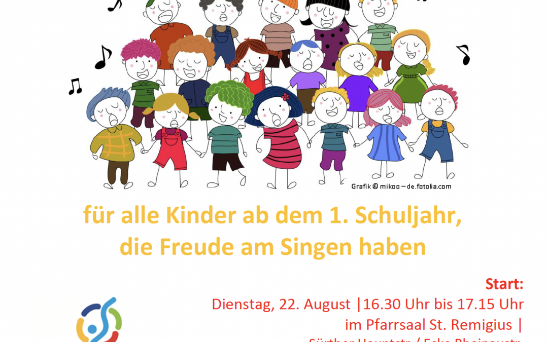 Hast du Freu­de am Singen?