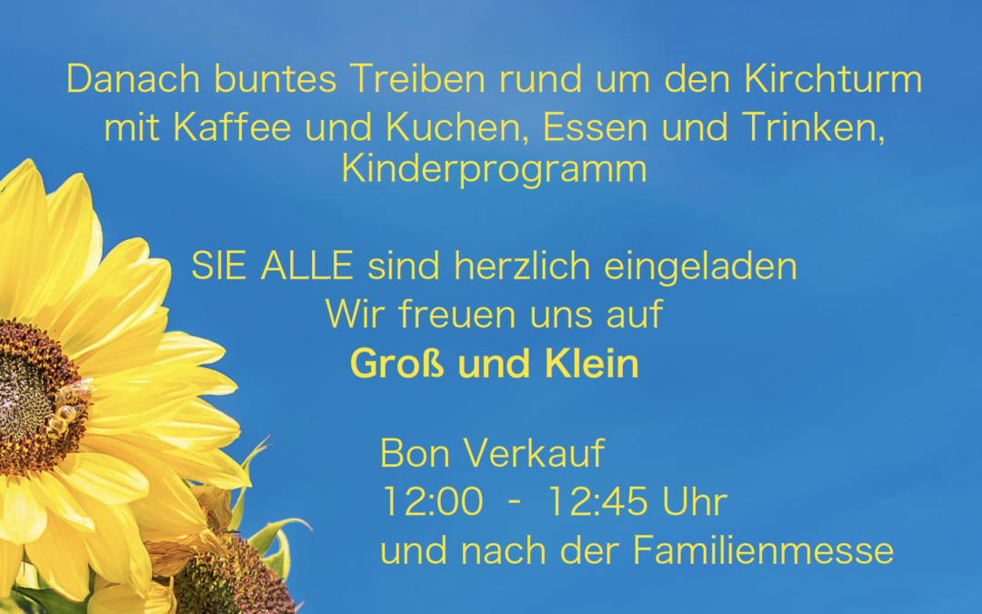 Einladung zum Pfarrfest nach Rondorf