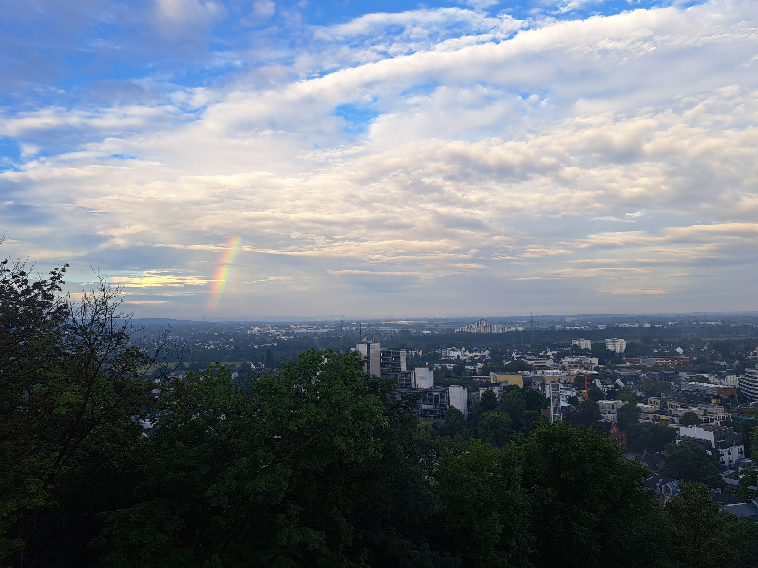 Foto: Bettina Koser, Blick vom KSI Siegburg 20230812_070442