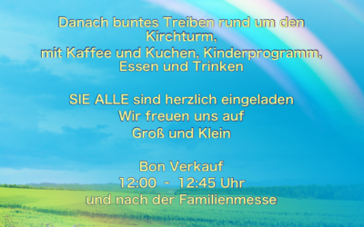 Ein­la­dung zum Pfarr­fest nach Rondorf