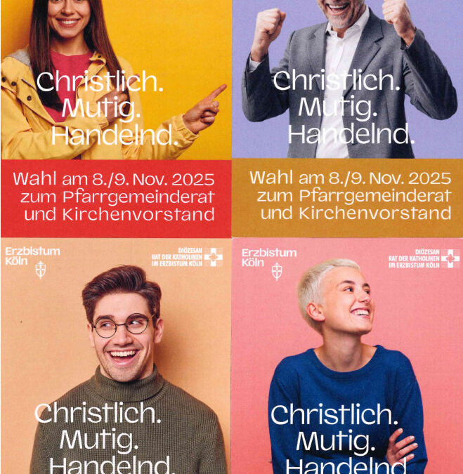 Ihre Stimme wird gebraucht! Doppelwahl KV und PGR am 8. und 9. November