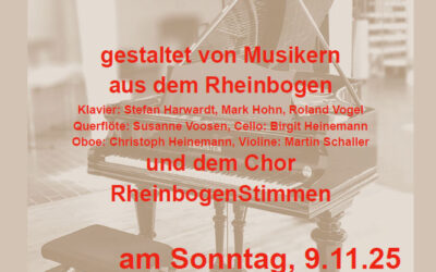 St. Georg neu den­ken (1) – St. Georg in Weiß begrüßt Bech­stein-Flü­gel mit Konzert