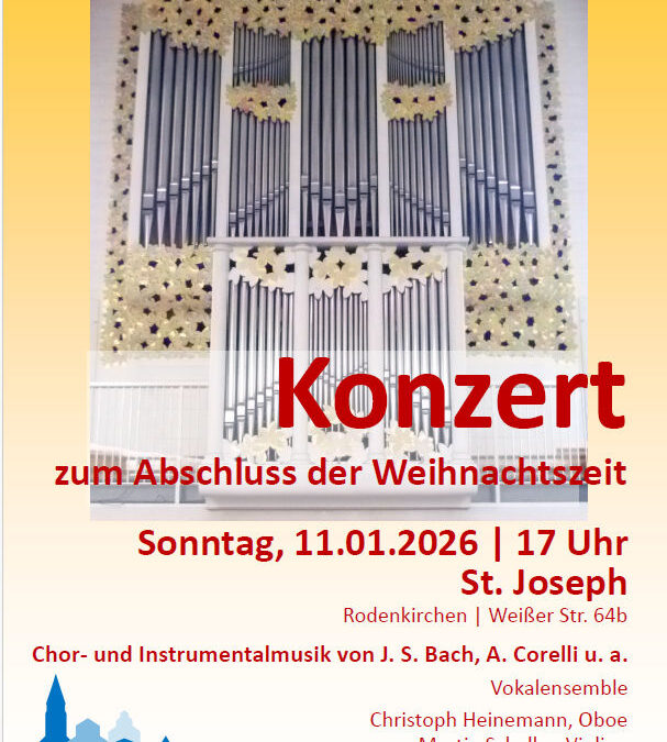 Kon­zert zum Abschluss der Weihnachtszeit