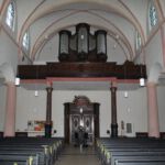 Ansicht der Orgel von St. Remigius aus dem Kirchenraum (Foto: Thomas Felshart)
