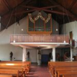 Ansicht der Orgel von St. Georg aus dem Kirchenraum (Foto: Thomas Felshart)