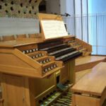 Spieltisch der Orgel von St. Joseph (Foto: Stefan Harwardt)